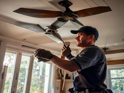 Ceiling Fan Installation Services - Professional Handyman Solutions